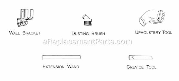 Page B Diagram and Parts List for 08230C  Dirt Devil Hand Vacuum